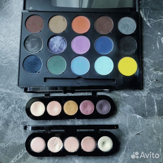 Палитра теней Jeans и Atelier Paris и корректоры