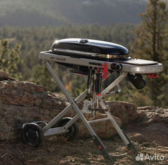 Туристический газовый гриль Weber