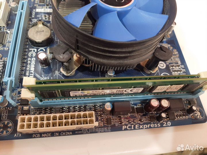 Комлпект мат.плата, процессор, память