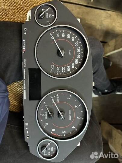 Пенель приборов bmw f30 diesel