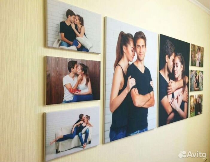 Фото картина (портрет) на холсте, печать на холсте