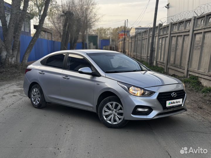 Hyundai Solaris 1.4 МТ, 2017, 110 000 км