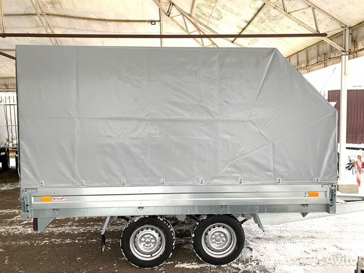 Прицеп сст 7132-24 (тент и дуги 1.7 м Скос)**