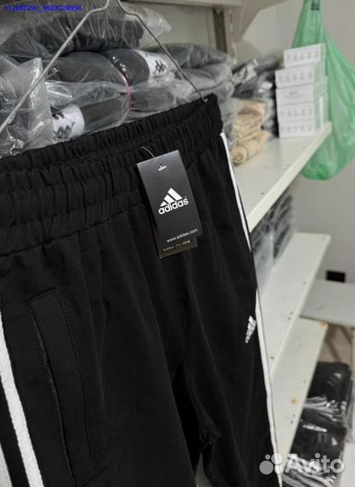 Хлопковые штаны adidas новые