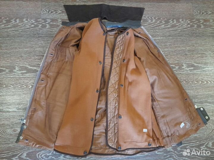 Новая лётная куртка кожаная ввс СССР шевретовая