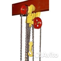 Таль ручная червячная передвижная трчп 1,0т 6м