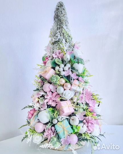 Новогодний декор/Интерьерная ёлка ручной работы