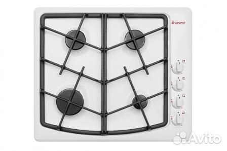 Варочная панель газовая Гефест 1211 белая новая
