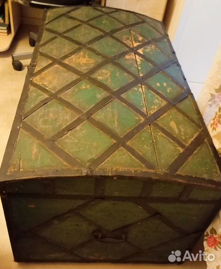 Сундук окованный супер большой