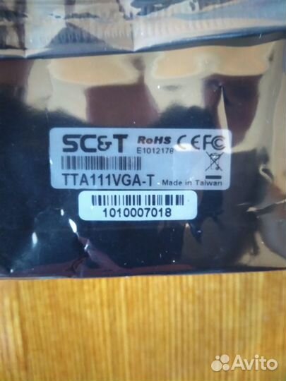 Передатчик VGA сигнала по витой паре tta111vga