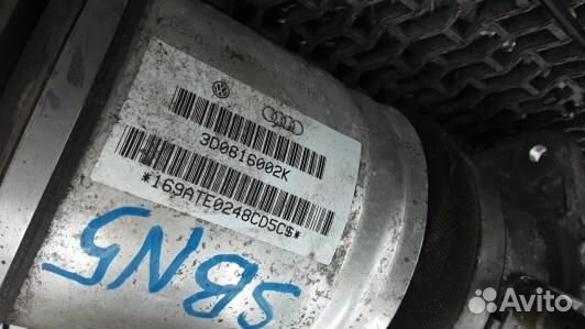 Пневмоподушка задняя volkswagen phaeton 1 (SBN05L6