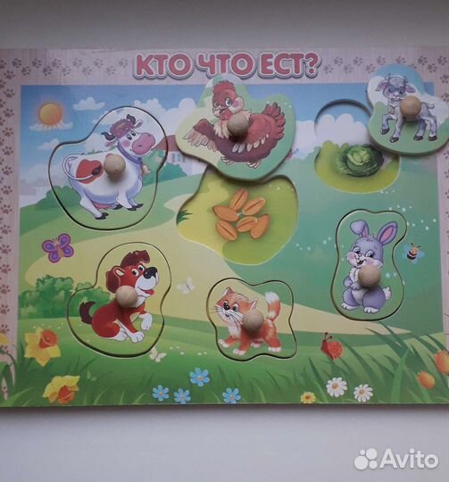 Деревянные развивающие игрушки 2шт