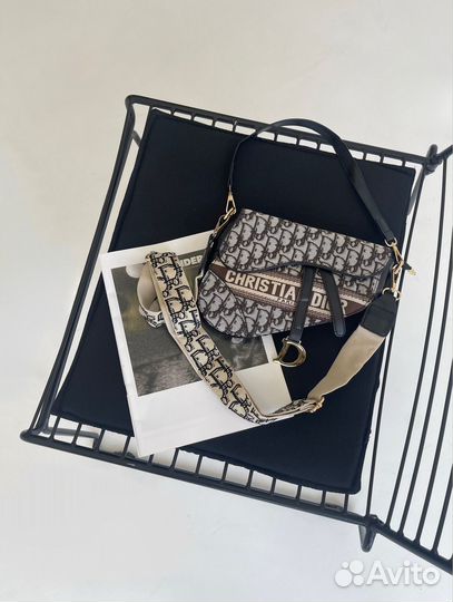 Сумка dior седло женская