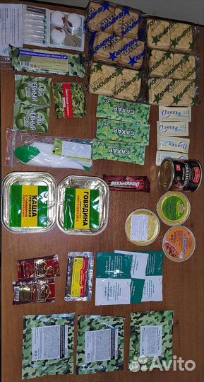 Сухой паек мчс