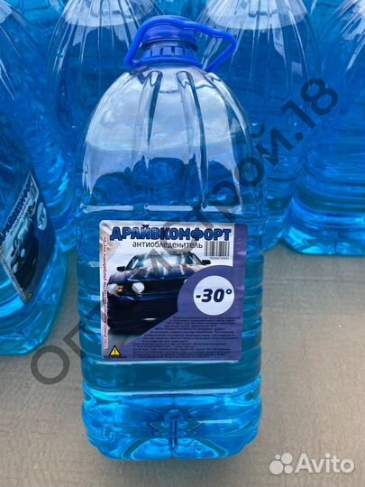 Незамерзайка “Драйв Комфорт” -30 антиобледенитель
