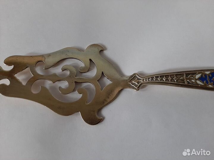 Винтажная лопатка для торта, пирожных и десерта. П