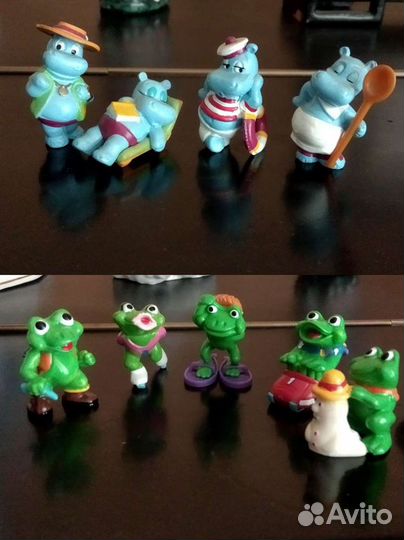 Лягушки из киндер-сюрприза