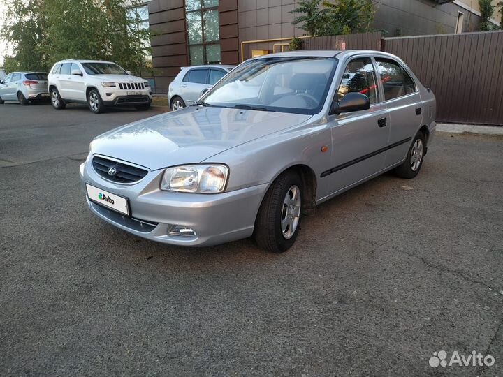 Hyundai Accent 1.5 AT, 2007, 155 000 км