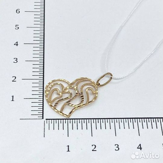 Золотая подвеска