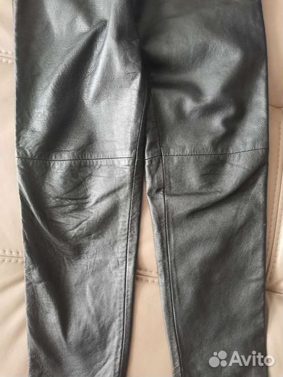 Брюки кожаные S 40-42