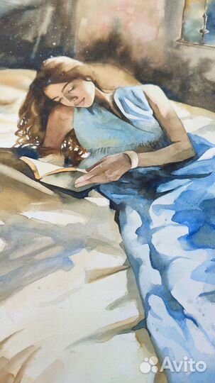 Картина акварелью 