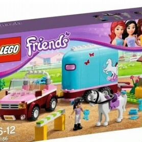 Lego Friends- 3186 Эмма и трейлер для её лошадки