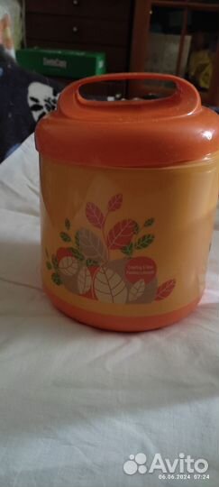 Термос для еды с контейнерами