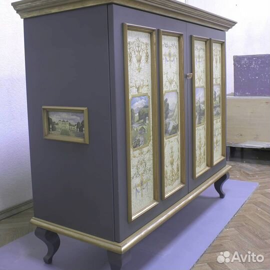 Комод с ручной росписью