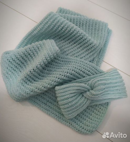 Шарф и повязка на голову