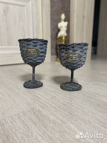Декоративные горшки для цветов рюмки