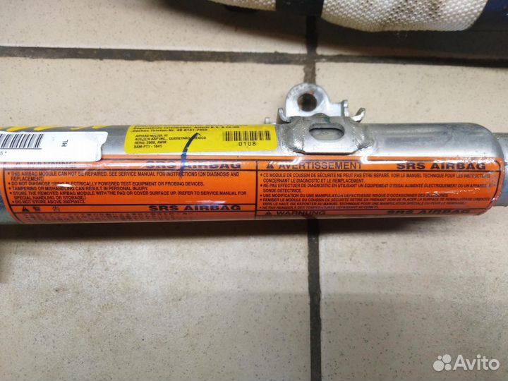 Подушка безопасности боковая (шторка) Tiida (C11)