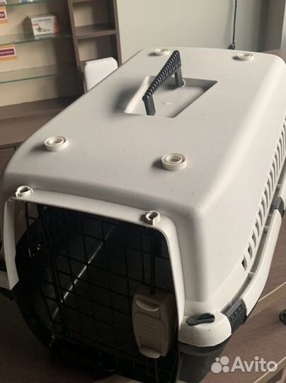 Переноска пластиковая размеры 58х38х34