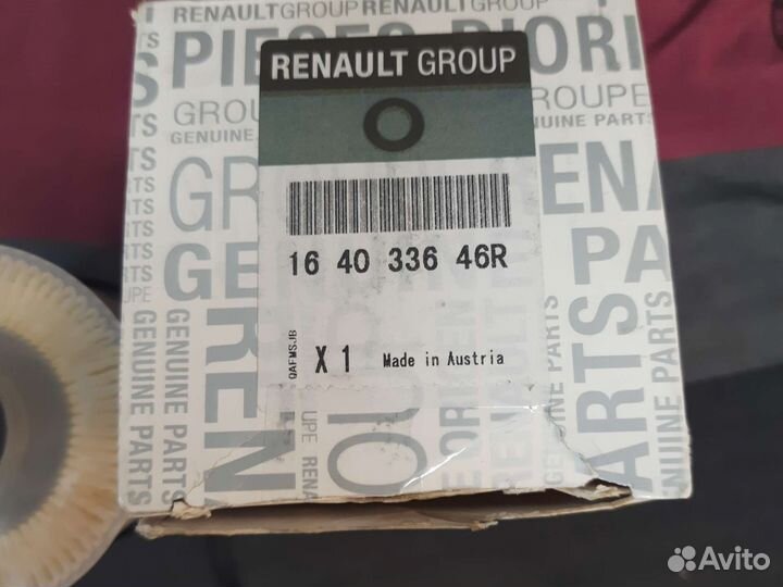 Фильтр топливный рено дастер