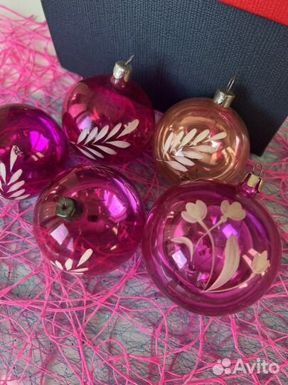 Елочные игрушки СССР