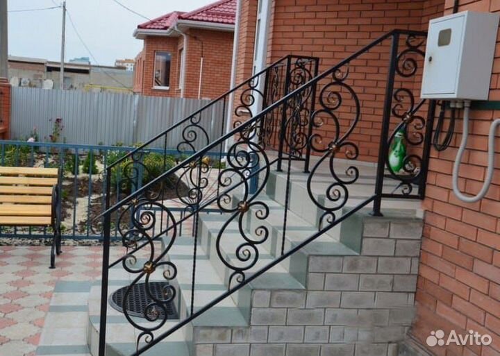 Перила кованые