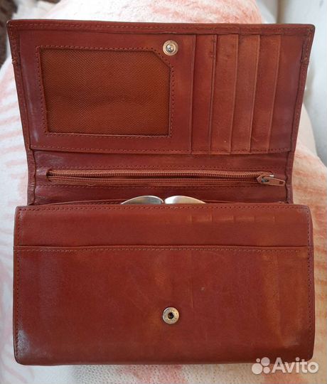 Портмоне из натуральной кожи