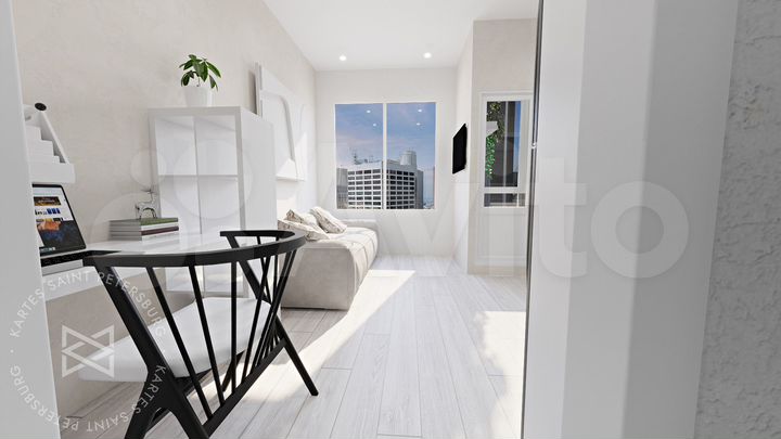 Квартира-студия, 24,7 м², 5/13 эт.