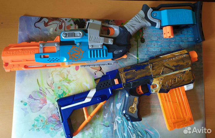 Nerf оружие игрушечное