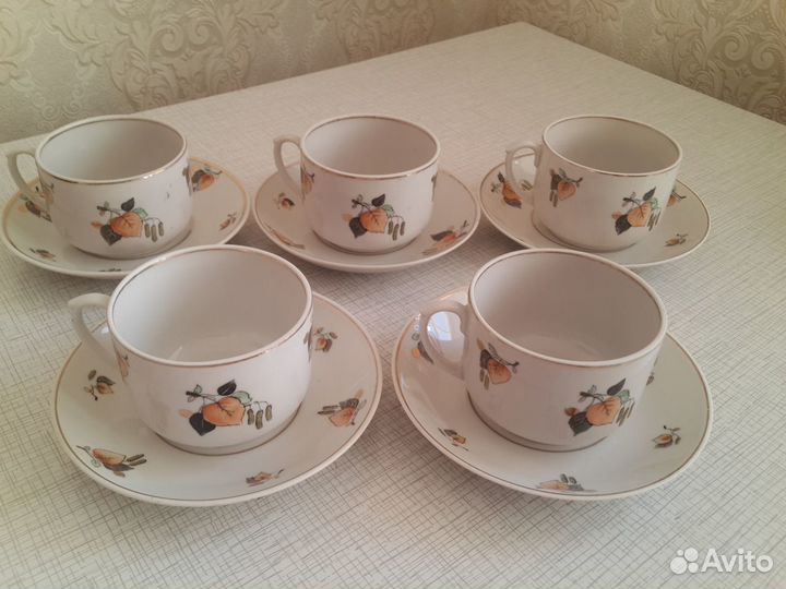 Чайная пара 5шт 