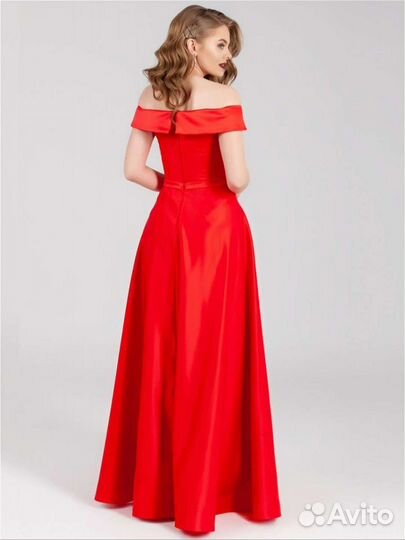 Платье вечернее,красное