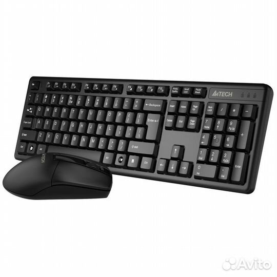 Клавиатура+мышь A4Tech 3330N Black USB #371502