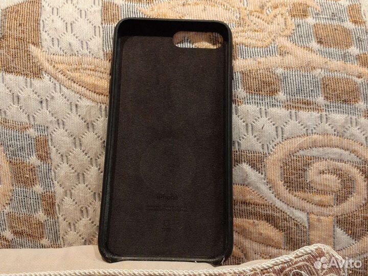 Чехлы на iPhone 7 8 plus Ориг кожа Leather Case
