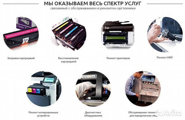 Ремонт принтера и заправка картриджа