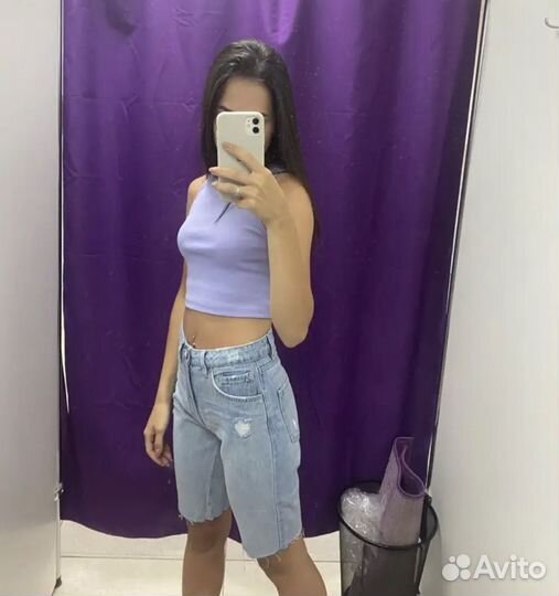 Женские джинсовые шорты 42 44