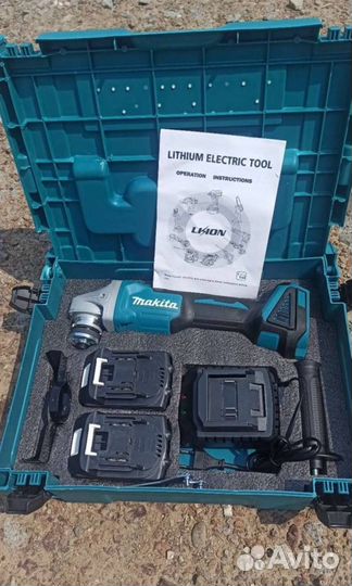 Аккумуляторная болгарка Makita (Арт.67963)