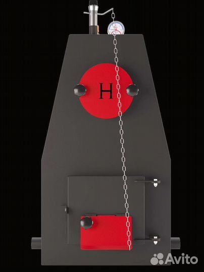 Твердотопливный котёл 12 квт