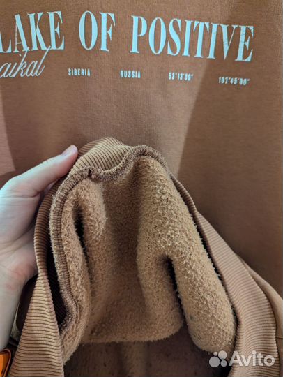 Толстовка женская теплая