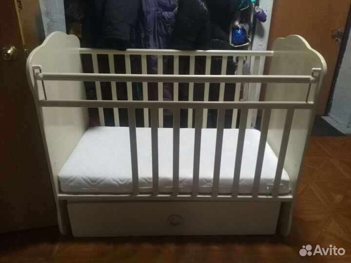 Кроватка ламели есть детская