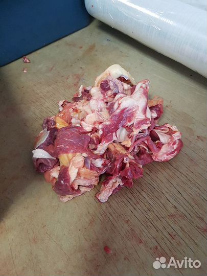 Обрезь говяжья с туш, обрезь говяжья с туш постная