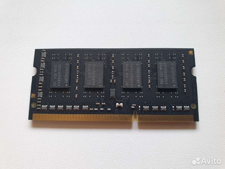 Оперативная память DDR3 8gb PC3L 1600